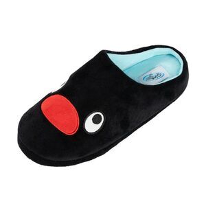 Pingu Womens/Ladies Logo Mule Slippers / Black